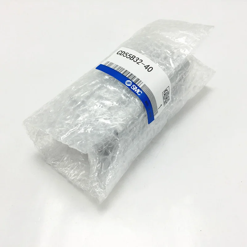 CD55B32-5 10 15 20 25 30 35 40 45 50 Компактный цилиндр двойного действия одиночный стержень сквозное отверстие CD55B серии с двумя концами