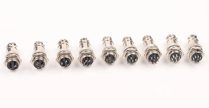 Micro Connecteur 6 Broches GX16 Mâle Aviation