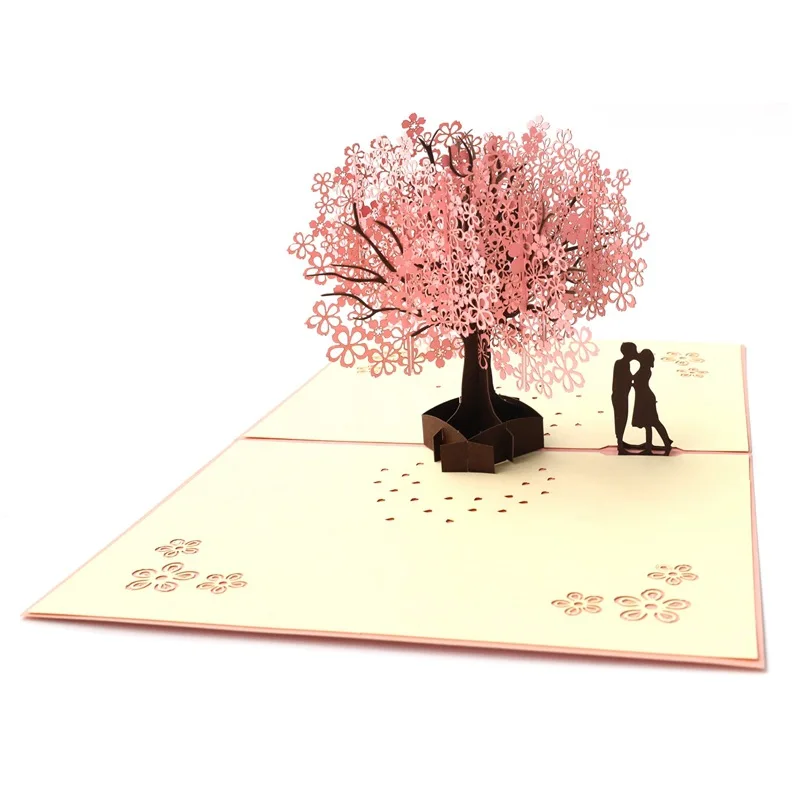  Valentine' Season Cards Marriage Romantic Invitations Creative Customizable Foreign Trade Stereo 3D - 4000213280260