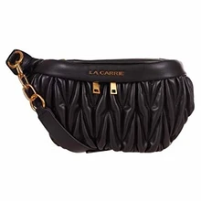 Ла Кэрри марсупио Олимпия Донна, Chiusura молния, экопель, мателассе, Неро, L37 x A20 x P11