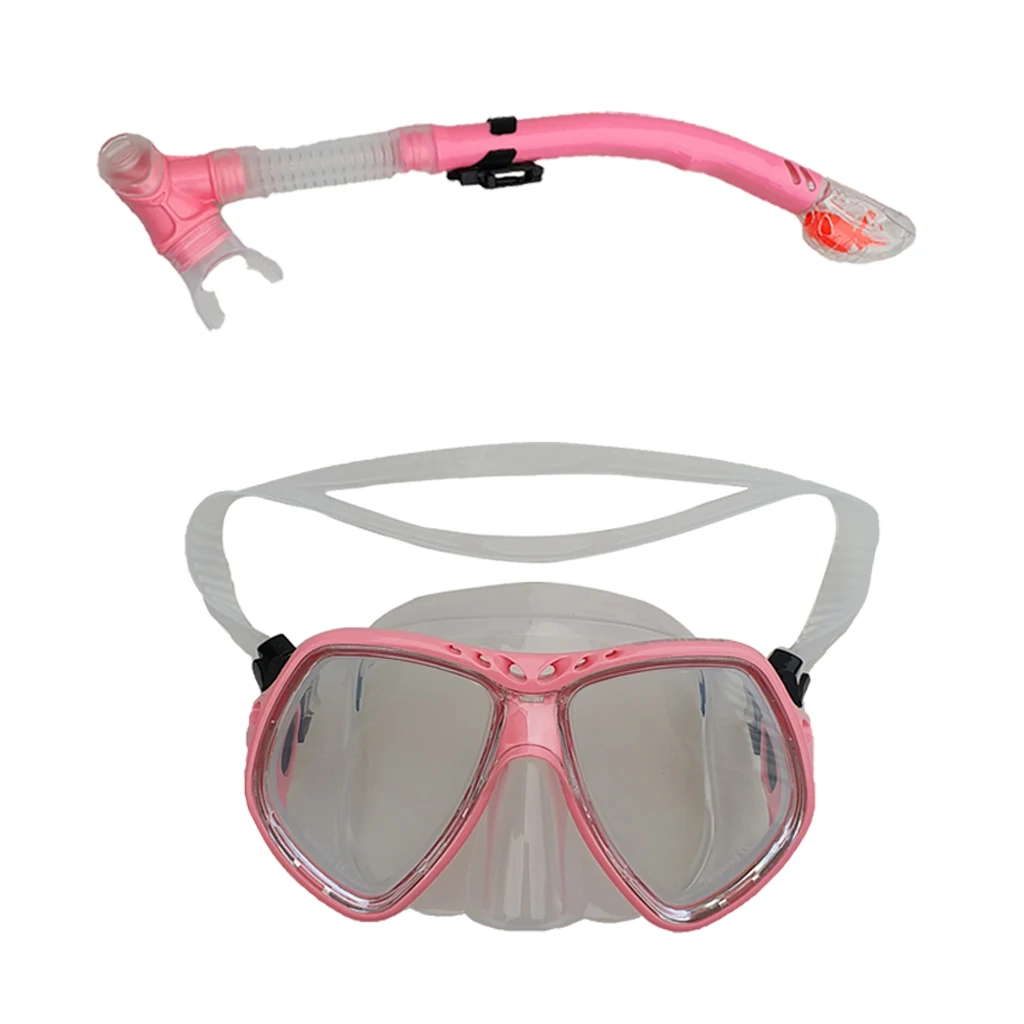 Snorkel Mask, Scuba Diving Mask for Snorkeling Diving Swimming, Easy Breath Scuba Snorkeling Gear with Silicon Mouth Piece