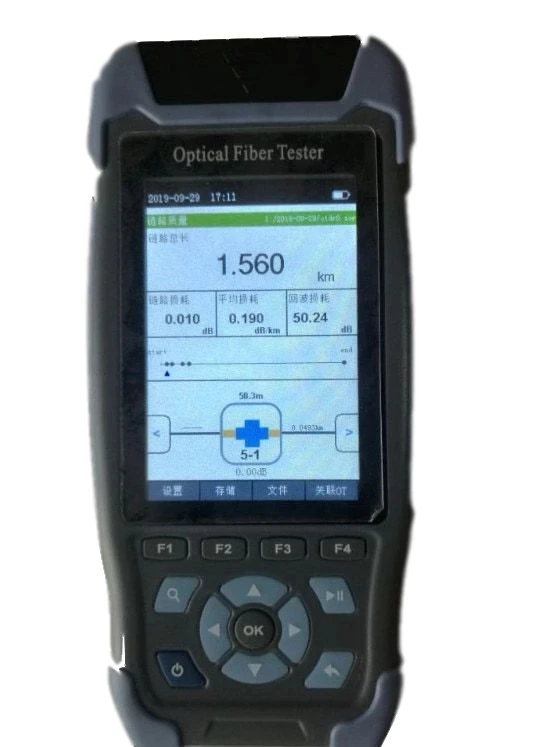 

Mini pro OTDR Reflectometer 9 Functions in 1 Device OPM OLS VFL Event Map RJ45 Ethernet Cable Sequence Distance Tracker