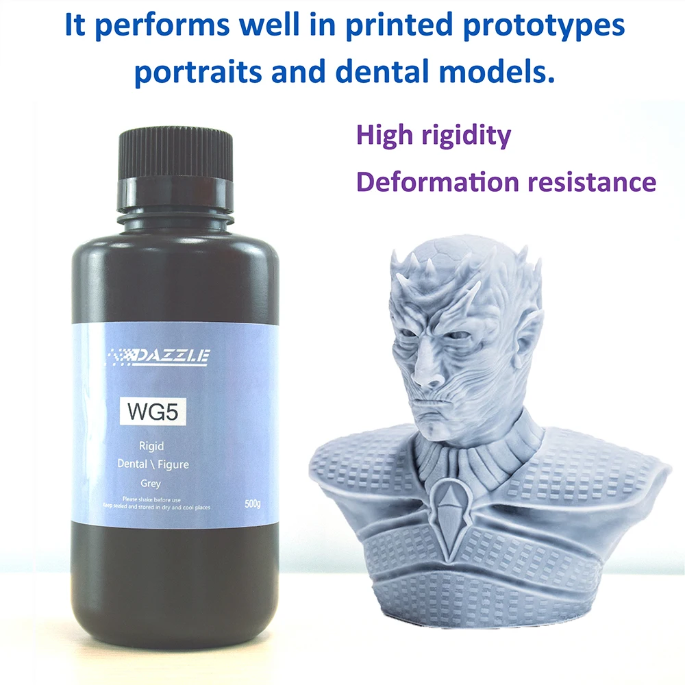 

DAZZLE 3D Print Resin Figure Dental Resin 3D Printer Curing Station For Artillery 3D Printer Resin Filter Impressora 3D Uv Resin