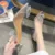 Роскошные женские туфли-лодочки 2019 Прозрачные высокие каблуки Sexy Pointed Toe Slip-on Wedding Party Brand Fashion Shoes For Lady Size 34-41