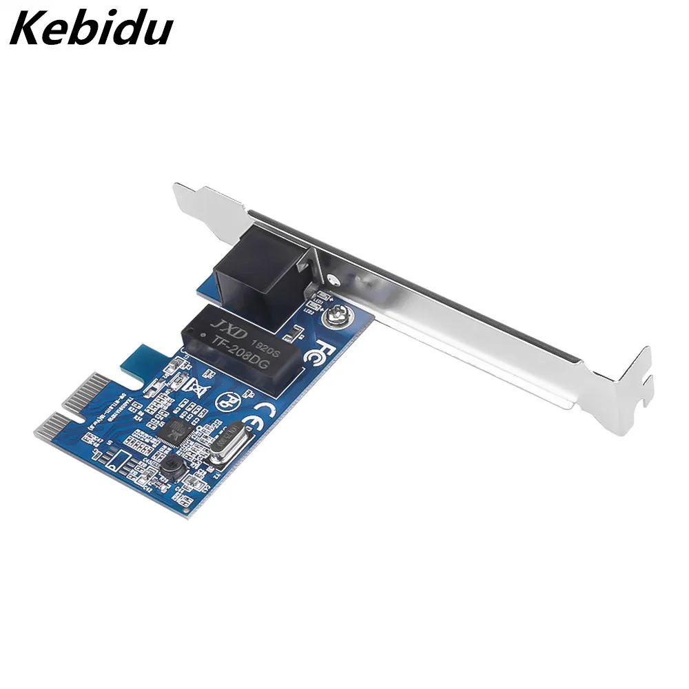 Сетевая карта KEBIDU 1000 Мбит/с Gigabit Ethernet PCI Express PCI-E 10/100/1000 м | Компьютеры и офис