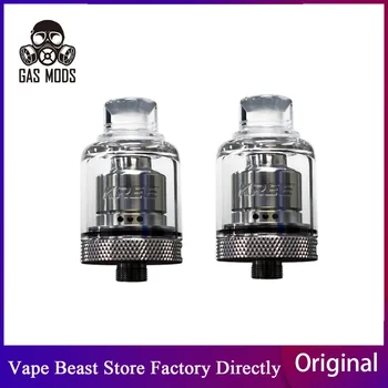 

Original GAS MODS Kree RTA 2ml Atomizer with 22mm Diameter Easy Single Coil Building Deck 5 Air Inlets E-cig Vape Tank vs Zeus X