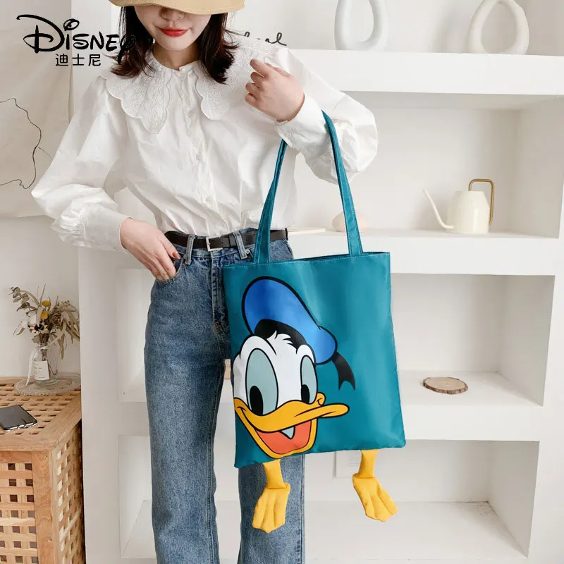 Disney Мультфильм Дональд Дак женская сумка через плечо 2020 прилив Новая мода Печать