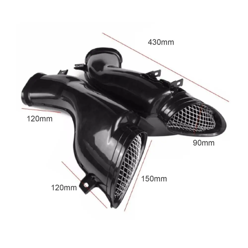 1 пара мотоцикл Ram воздушная Заборная трубка трубопровод для Suzuki GSXR 600 750 1000 00-03 K1 ABS пластик замена мотоцикла