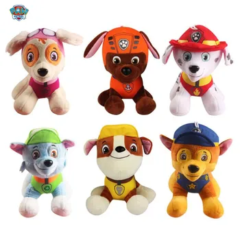 

High quality paw patrol plush toy dog doll 20 cm anime children toy action plush doll boy girl birthday Christmas gift