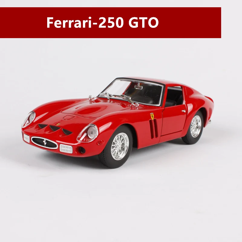 Bburago 1:24 Ferrari F12 Car Model Die-casting Metal Model Children Toy Boyfriend Gift Simulated Alloy Car Collection - Цвет: 250GTO