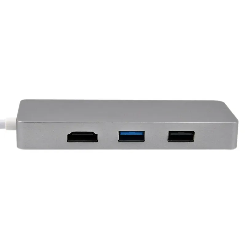 USB C концентратор 7в1 док-станция мульти порт Тип C к HDMI VGA Ethernet адаптер