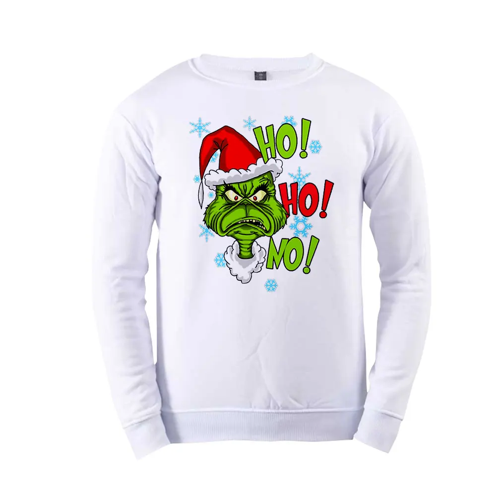 Grinch T Shirt Fashion Long Sleeve Men 