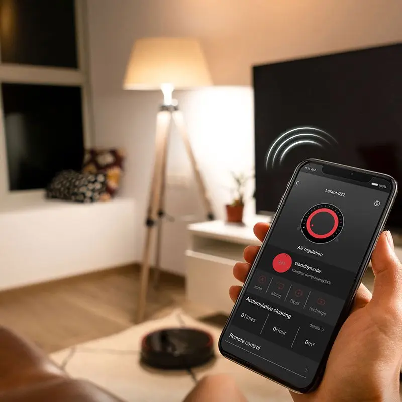Робот-пылесос Lefant T700 Smart Moping APP дистанционное управление Wi-Fi Влажная и сухая 2500Pa сильное всасывание для домашней уборки