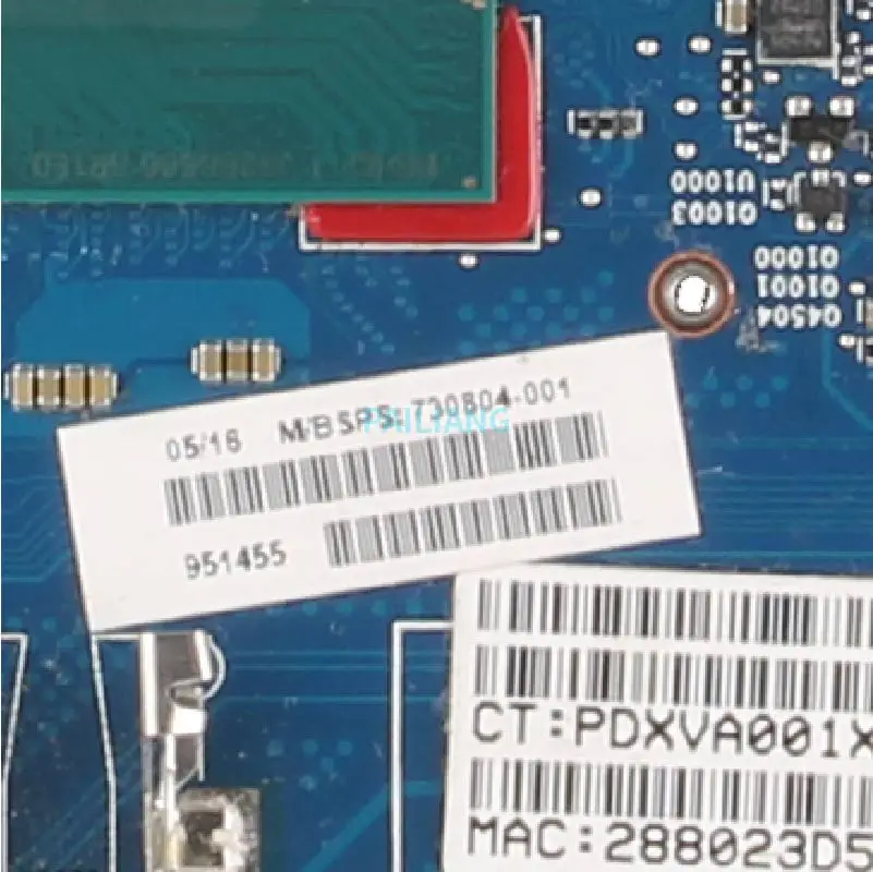  PAILIANG Laptop motherboard For HP Elitebook 840 G1 Core SR1ED I5-4300U 216-0842121 Mainboard 73080