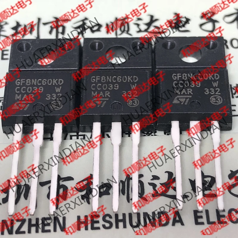 20 шт./лот GF8NC60KD STGF8NC60KD TO-220F IBGT 600V 8A
