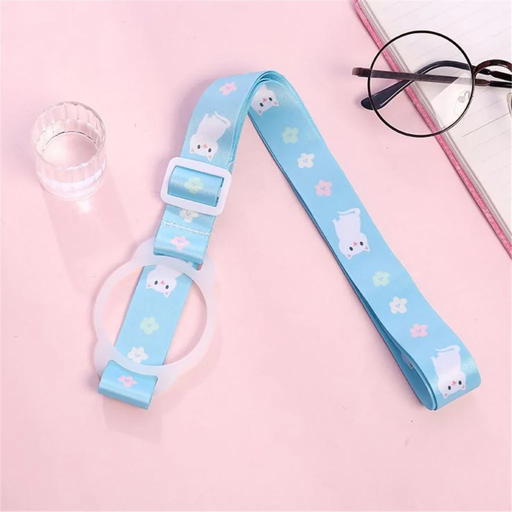 Water Bottle Shoulder Strap Outdoor Shopping Travel Portable Long Buckle Beverage Hanging Rope Kids Grils Home Decoration