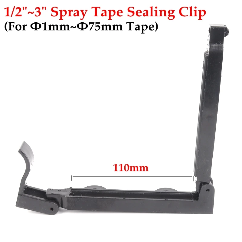 110mm Sealing Clip 1," 40 мм тонкие мягкие соединители для полива, тройник, соединитель для шланга, клапан для капельного шланга, трубные соединения, мягкие фитинги для труб - Цвет: 110mm Sealing Clip