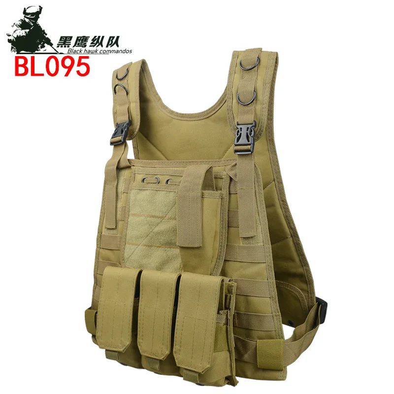 

Black Hawk Column Outdoor Army Fans Tactical Vest Waistcoat Camouflage Combat Waistcoat CS Combat Vest Camouflage Waistcoat