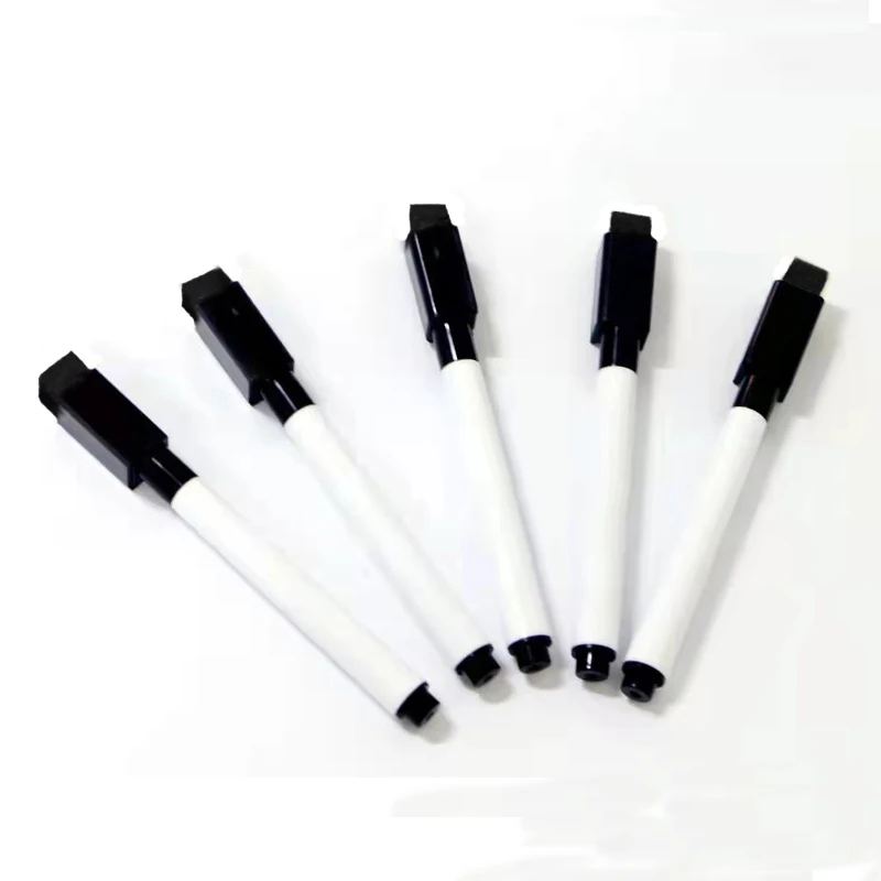 2PCS/LOT Black Whiteboard Magnetic Marker Without Magnetic Dart Scoreboard Erasable Pen For Indoor Game