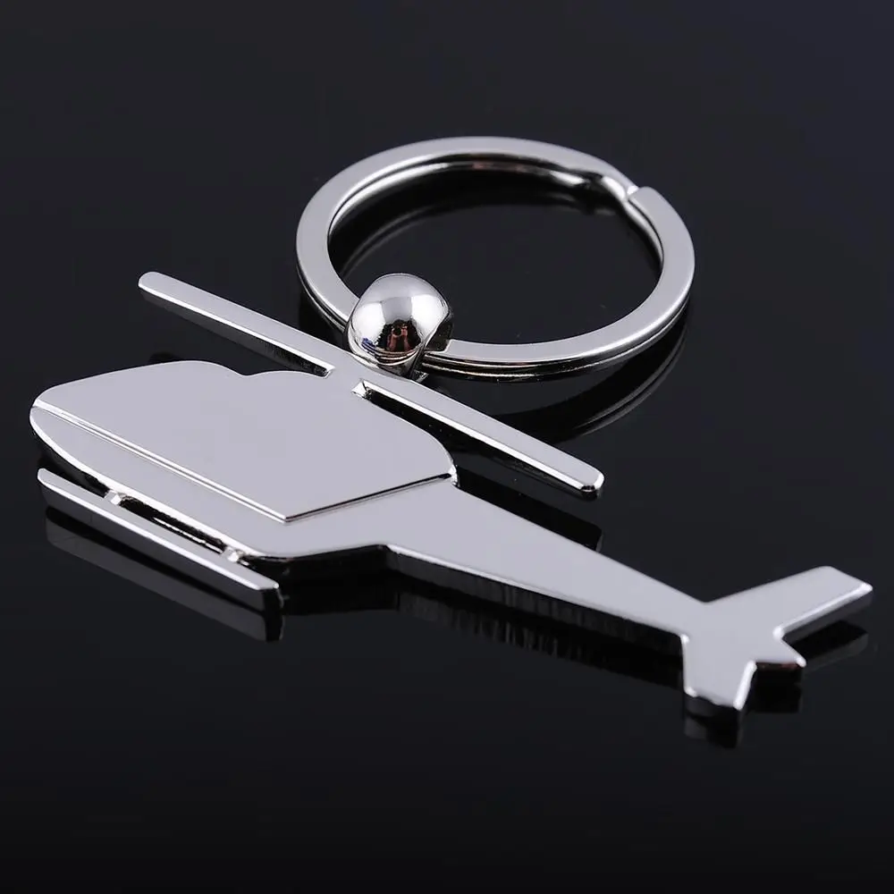

Fashion Air Plane Helicopter Key Keychain Buckle Helicopter Key Chain Small Gift for Men Women Kids Visitors Bag Charm Keyring