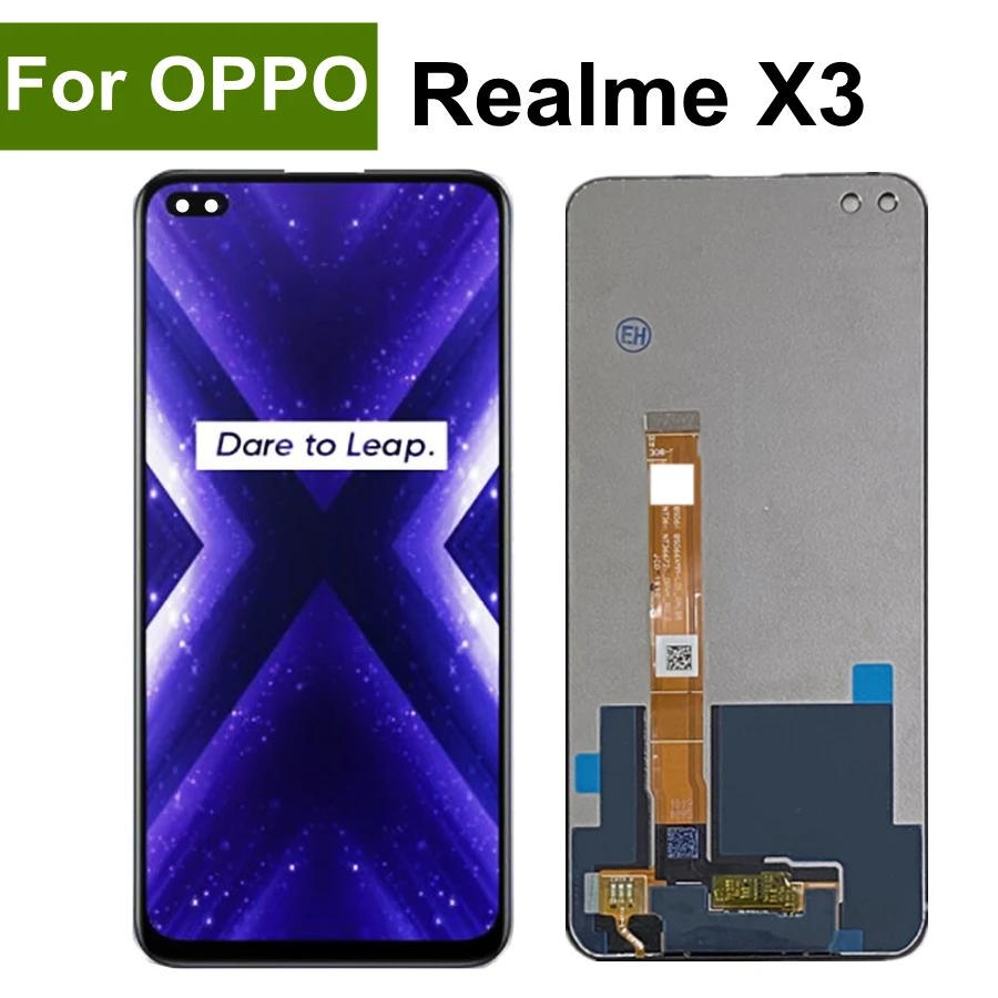 

6.6" For Oppo Realme X3 LCD RMX2142 RMX2081 RMX2085 Display Touch Panel Screen Digitizer Assembly Replacement