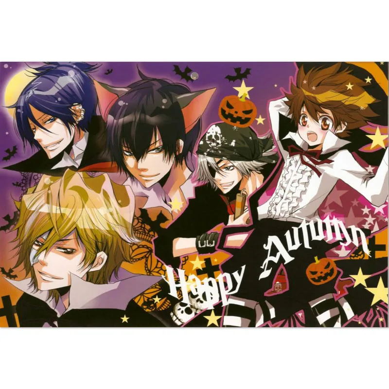 Nice Hitman Reborn Poster Personalizzato Raso Poster Stampa Panno Tessuto Poster Da Parete Stampa Tessuto Di Seta Stampa Poster