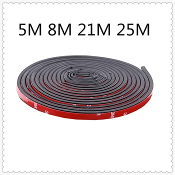 

Car SUV accessories B-type rubber seal gap abnormal noise for Volkswagen vw Touran 1.4 Fox 1.2 Touareg2 GolfA5 GT