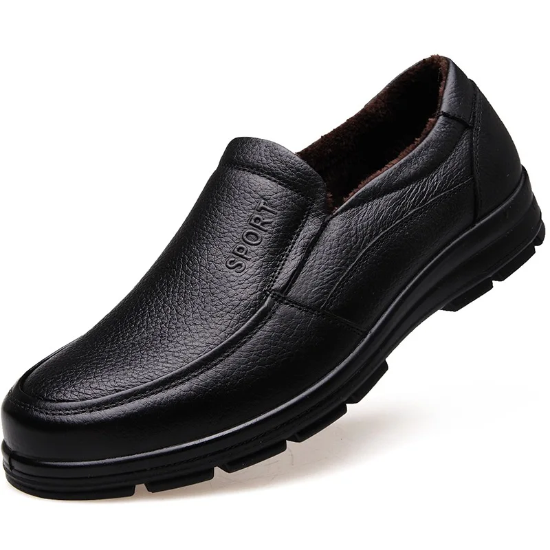 Новинка; мужская повседневная обувь из натуральной кожи; люксовый бренд; мужские лоферы; мокасины; дышащие слипоны; черная обувь для вождения