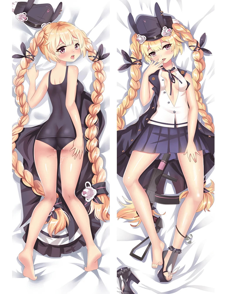 Аниме Девушки спереди Dakimakura Чехол персонажи DSR50& hk416 подушку Чехол Suomi& WA2000 обнимает тело наволочка