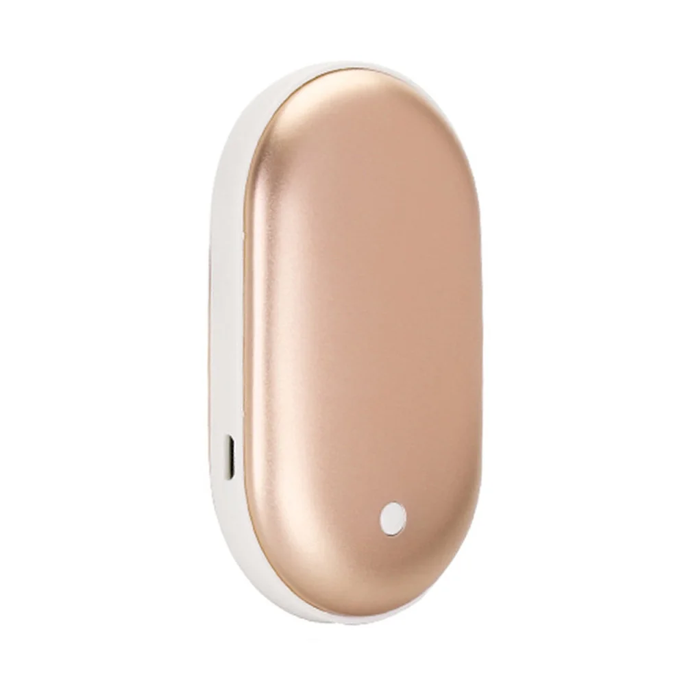 3000 портативный обогреватель перезаряжаемый карманный обогреватель телефон зарядное устройство JS22 - Color: Gold