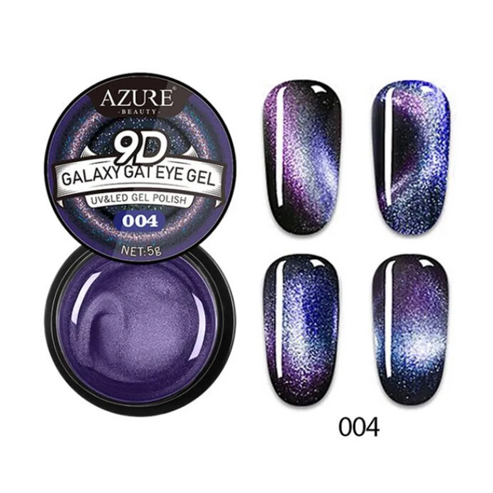 Nail Vision 9D Galaxy Гель-лак для ногтей с эффектом «кошачий глаз» Хамелеон для использования с магнитом замачиваемый УФ/светодиодный лак для ногтей 5 мл полуперманентный Гель-лак для маникюра - Цвет: 4