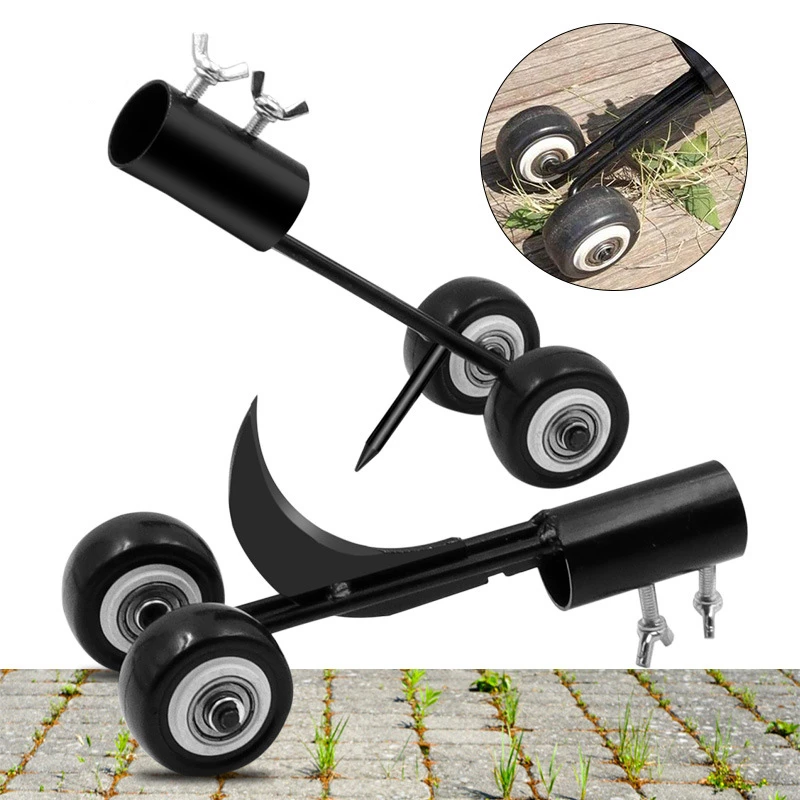 Adjustable Roller Gap Weeder Weeding Hook No Bending Weed Snatcher Stoep Tuin Trimmen Tool Head Garden Tool|Weeders| -