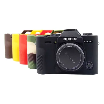 

CAENBOO For Fujifilm XT-30 Camera Bag Soft Silicone Rubber Protective Body Cover Case Skin For Fuji XT30 XT-30 Black Color Bag