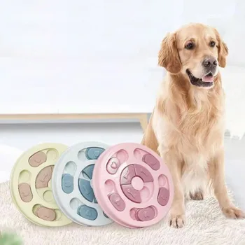 

Pet Cat Flower Design Anti Choke Dog Bowl Educational Dog Toys Puppy Dog Food Dispenser Pet Dog Training Toys Pet Accessories