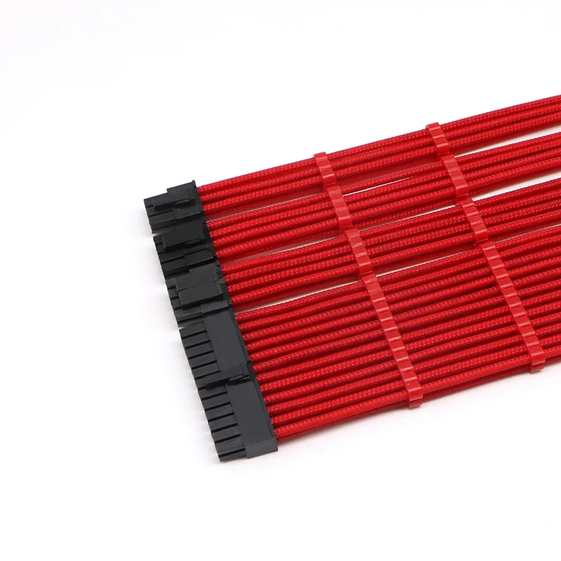 Базовый комплект удлинительных кабелей Φ 24pin/4 + 4pin PCI E 6 2Pin/ 6pin Удлинительный