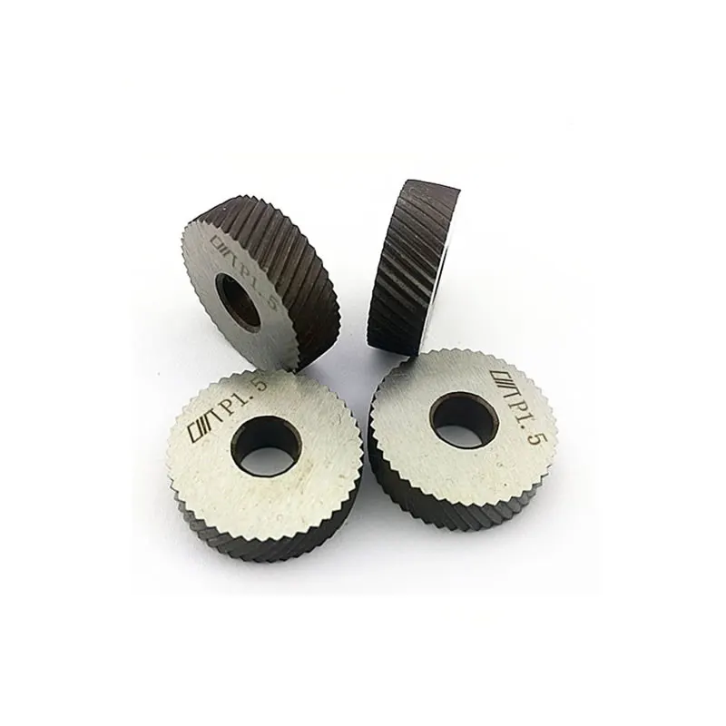 2PCS 1.0mm Pitch 8mm(ID)*28mm(OD)*8mm(H) Diagonal Wheel Knurling Linear