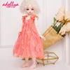 Adollya BJD Doll Accessories Dress for Doll Clothes Girls Party Lace Dress Skirt Princess Suitable for 1/3 1/4 1/6 BJD Dolls