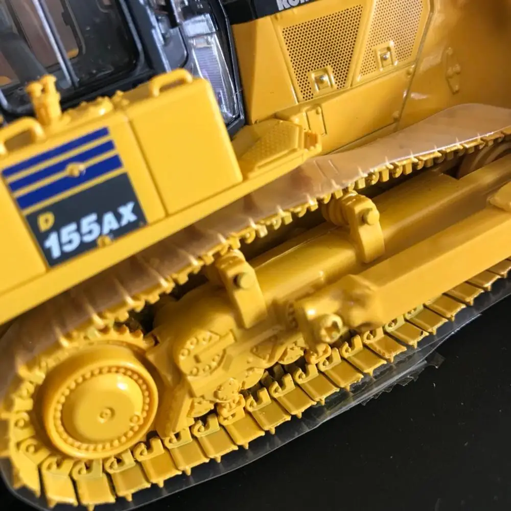 1/50 Komatsu D155AX 7 Сплав Имитация бульдозера модель из металла инженерно транспортное
