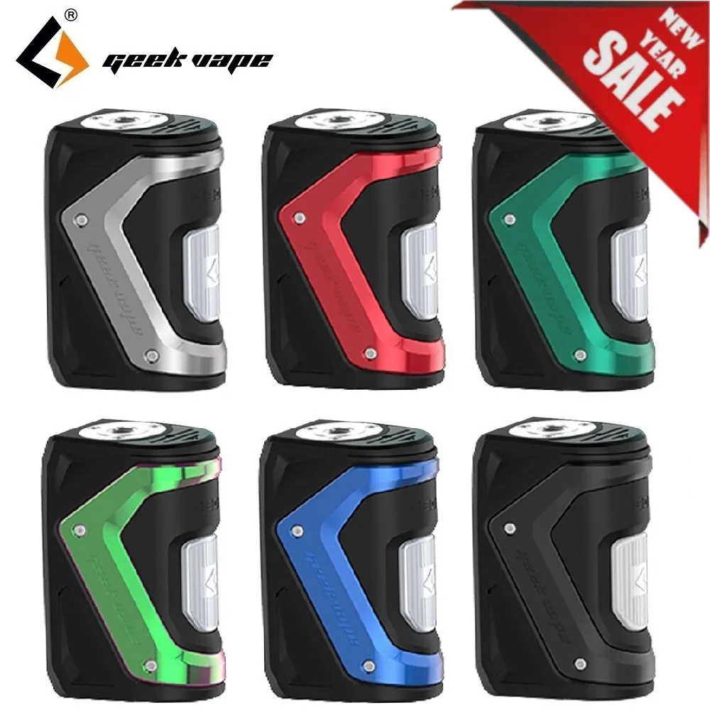Skup Noworoczna wyprzedaż!! 100W geekvape Aegis Squonker TC MOD z maksymalnym wyjściem 100W i 10ml butelką e cig Vape VS Aegis Solo Mod