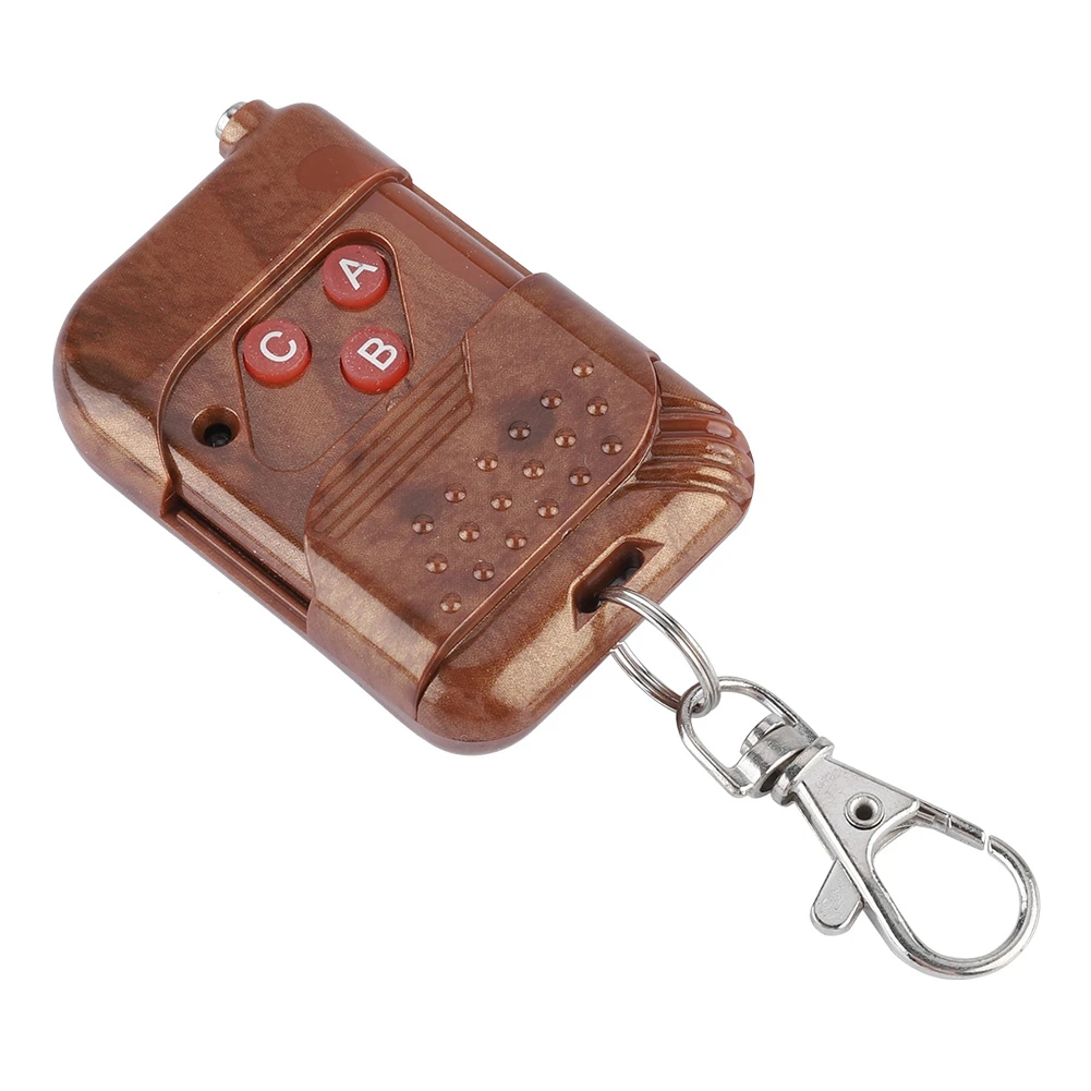 

SOONHUA Wireless Remote Control Transmitter RF Mahogany Remote Controls 433MHz Controller For Garage Doors