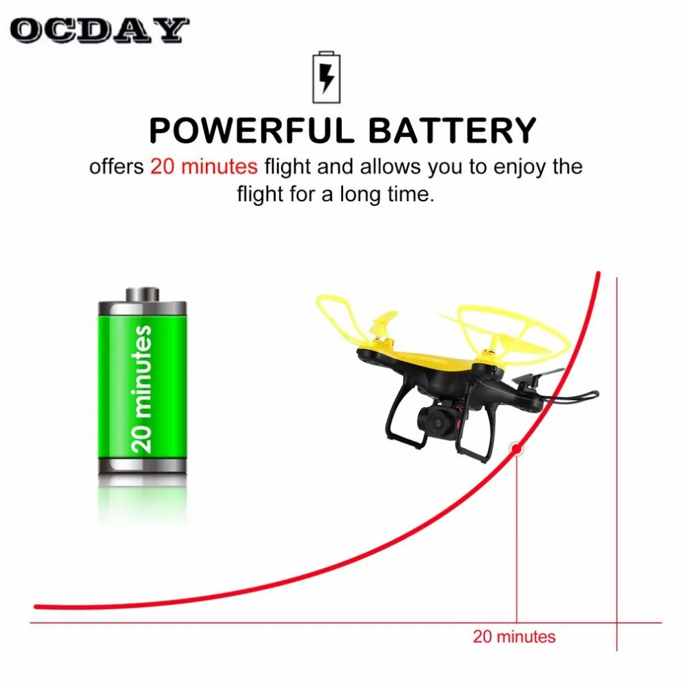 X35SH 2,4G селфи Радиоуправляемый Дрон Квадрокоптер самолет с 720P HD Wifi FPV камера 20 минут дальний полет высота Удержание Безголовый 3D флип ht