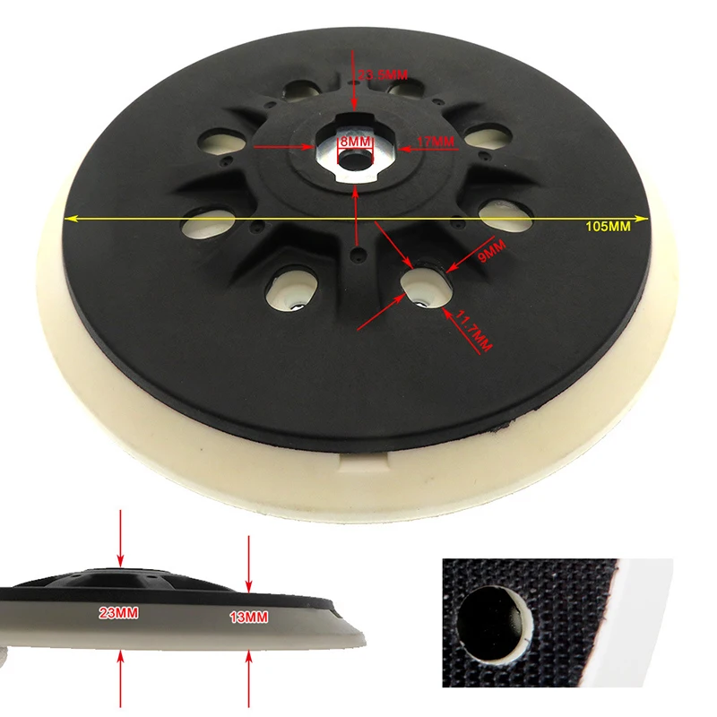 

1Pc 20000rpm Grinding Wheels Flap Discs 6 Inch 150MM 17 Holes Angle Grinder Sanding Discs Metal Plastic Wood Abrasive Tool