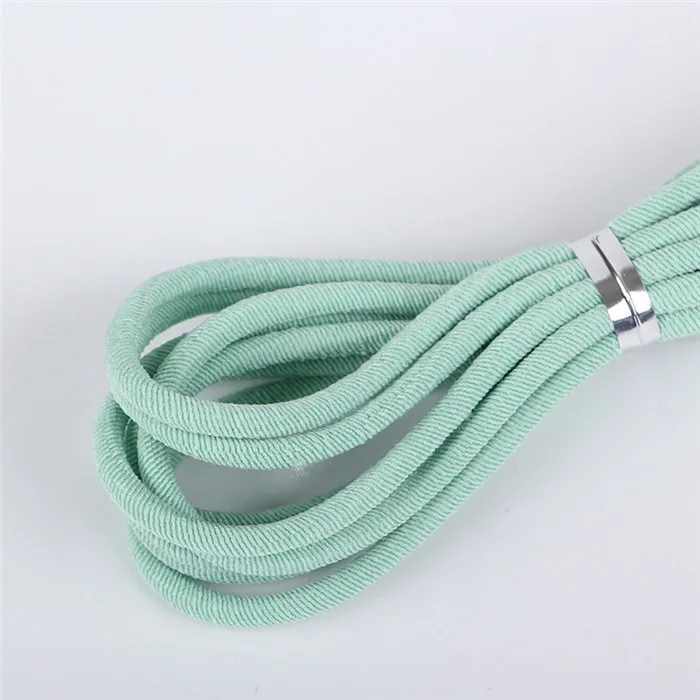 Green 3MM 3 м/рулон мороженого цветная сверхэластичная Резина лента DIY аксессуары для волос материал одежды швейные эластичные шнур ремесленные принадлежности - Цвет: Green 3MM