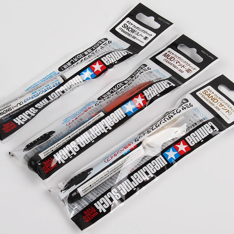 Tamiya Weathering Stick Paint Finish Effect 87087 LIGHT EARTH Colour Water Based 