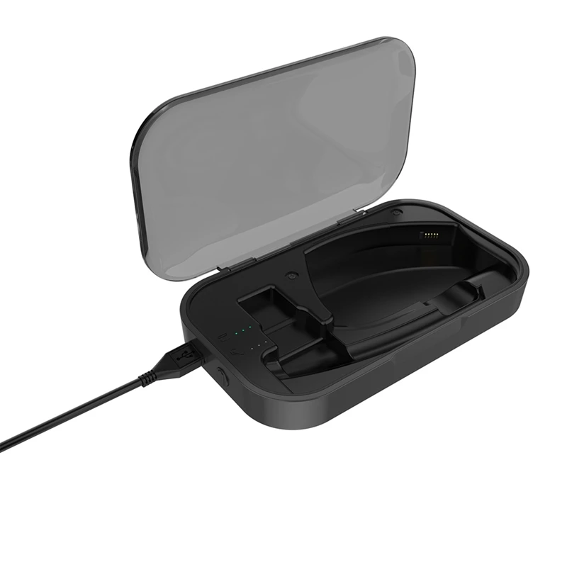 Беспроводное зарядное устройство для Plantronics Voyager Legend 400 мАч Зарядное устройство для Voyager Legend Портативная сумка зарядное устройство Черный