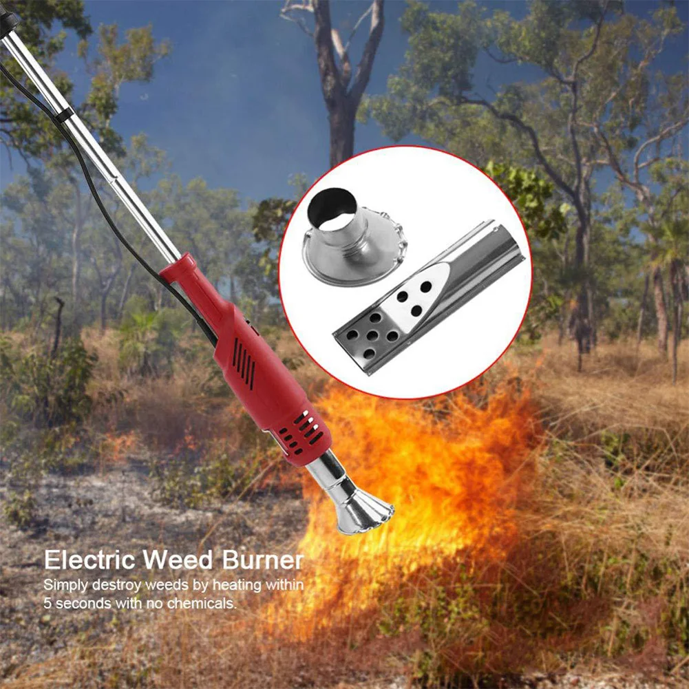 

Home Thermal Durable Detachable Easy Apply Practical Trimmer Garden Electric Tools Safe Adjustable Killer Weed Burner