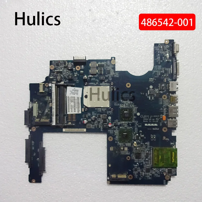Hulics оригинальный 486542-001 Главная плата LA-4091P для hp DV7 DV7-1000 материнская ноутбука |