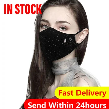 

Flower Face Casual mouth Mask Printed Masks Fabric Adult Mouth Cover Washable Reusable PM2.5 Mouth Mask Women Face Cover#3