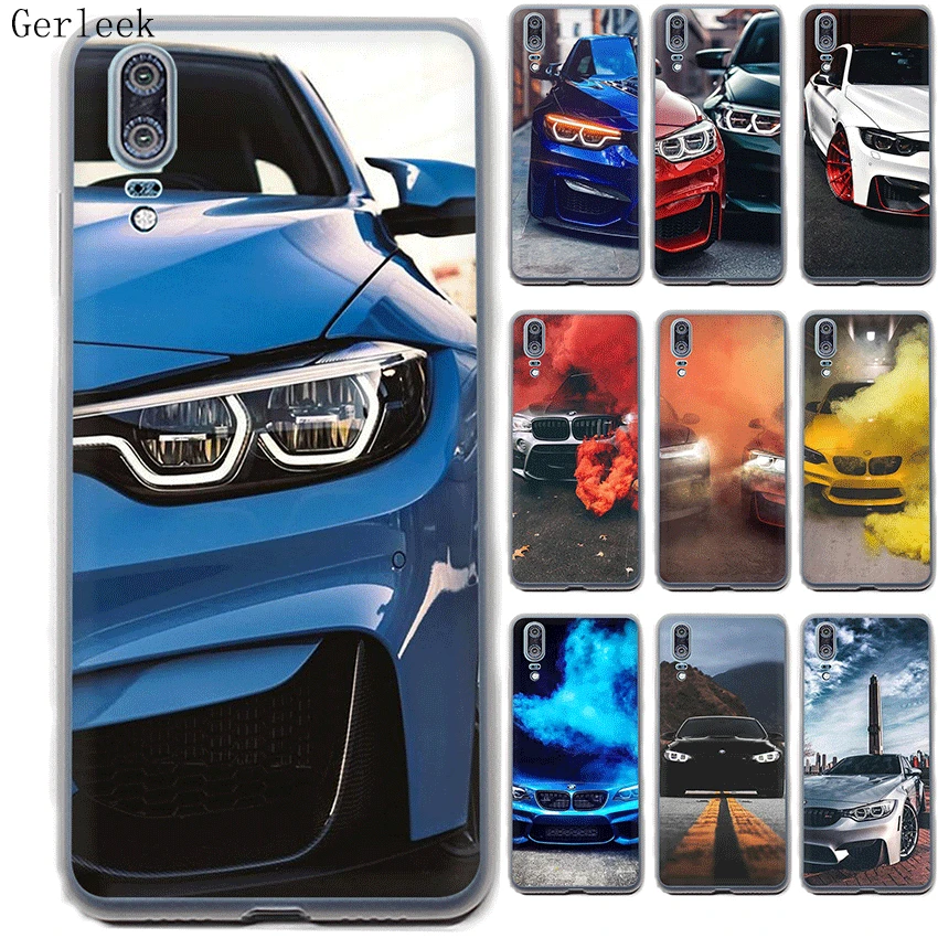

Mobile Phone Case for Huawei Honor 6A 6C 7A 7X 8 9 Honor View 20 9X Pro Lite 9i 10 Play 8C Note 10 BMW Hard Cover