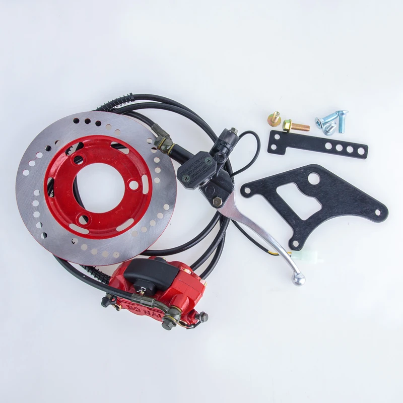 Per Montaggio Su Veicoli Elettrici Pinza A Disco Posteriore A 4 Pistoni Little Fallout Installazione Della Pompa Ab Opposta Sinistra